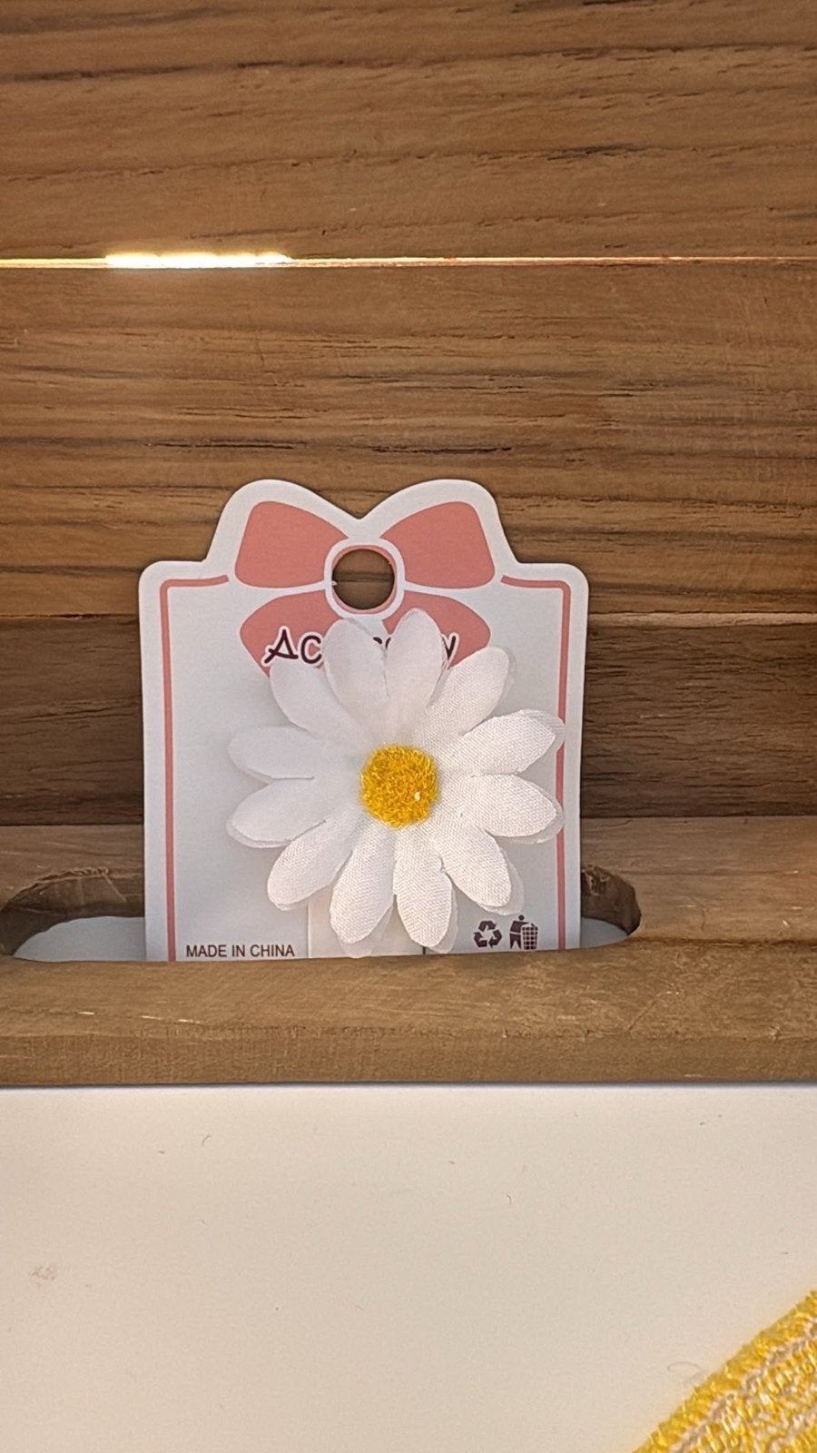 Nieuw Madeliefje Haarclip - Schattig Accessoire, Sieraden, Tassen en Uiterlijk, Overige Accessoires, Verzenden, Nieuw