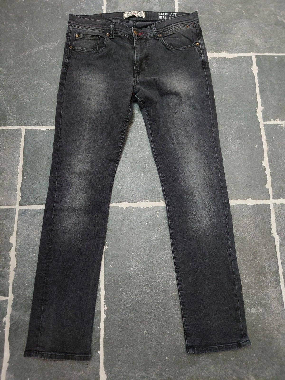 Petrol Jeans, SHERMAN 50, Slim fit, grijs, W33 L32. Rob3332, Petrol Industries, Ophalen of Verzenden, Zo goed als nieuw, W33 - W34 (confectie 48/50)