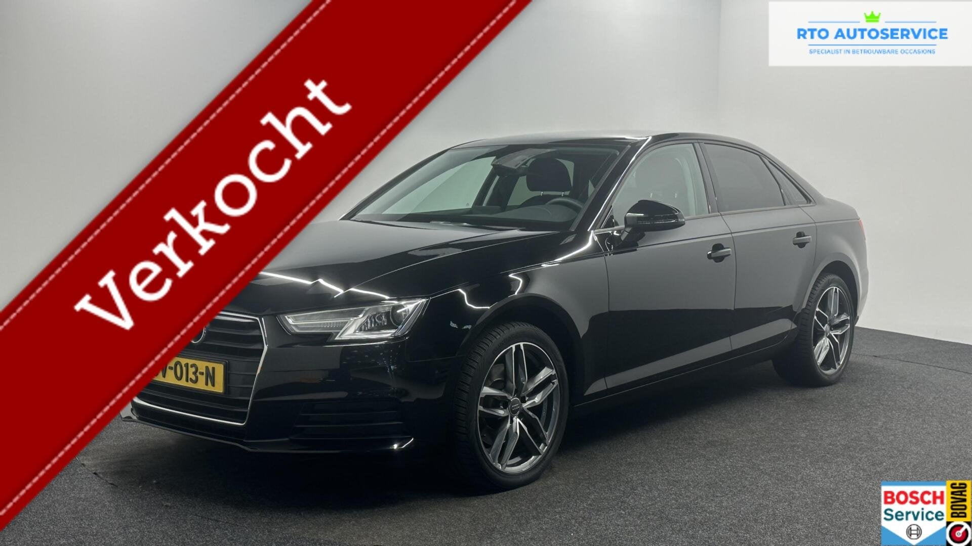 Audi A4 Limousine 1.4 TFSI CLIMATE CONTROL CRUISE LM., Auto's, Audi, Stof, Gebruikt, A4, Zwart