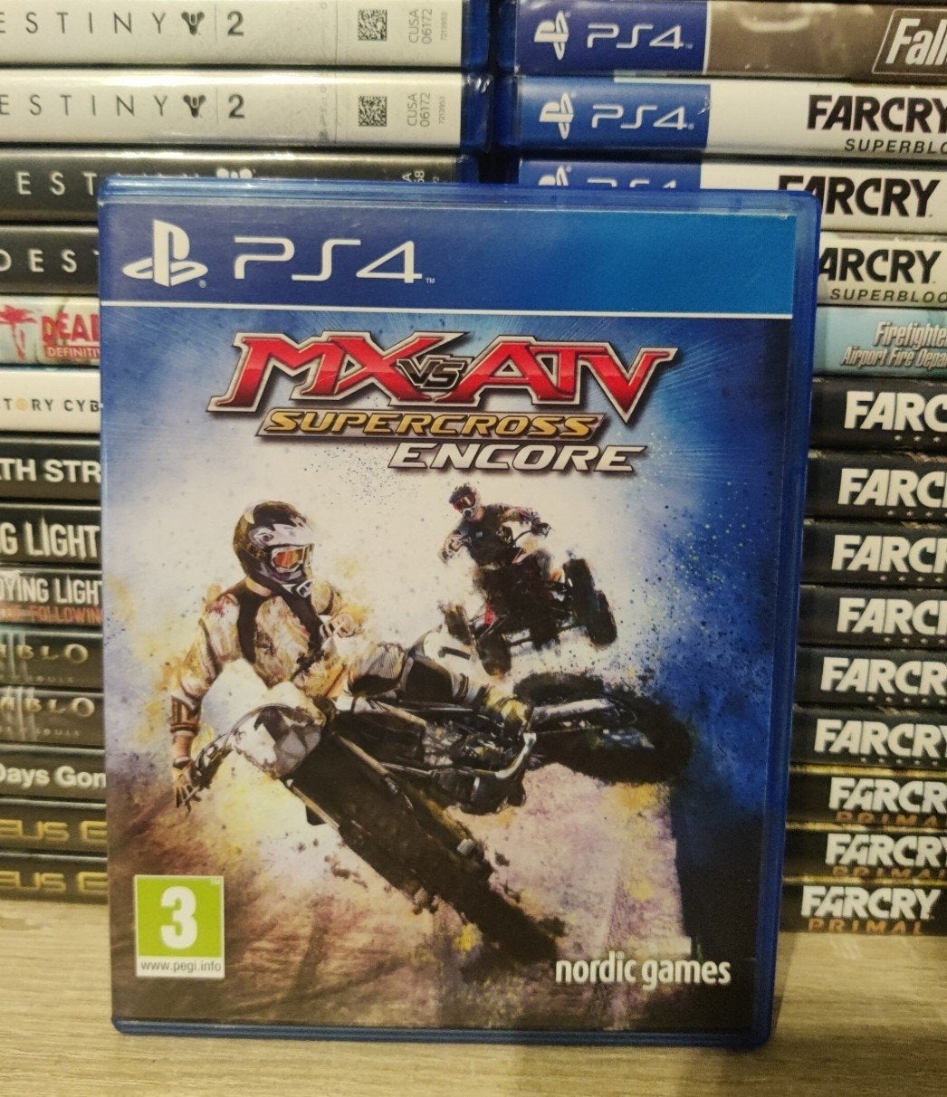 mx vs ATV supercross encore playstation 4