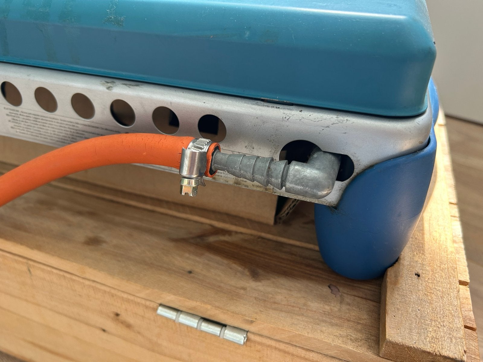 Campingaz kookstel met grillplaat, Caravans en Kamperen, Kampeeraccessoires, Ophalen, Gebruikt