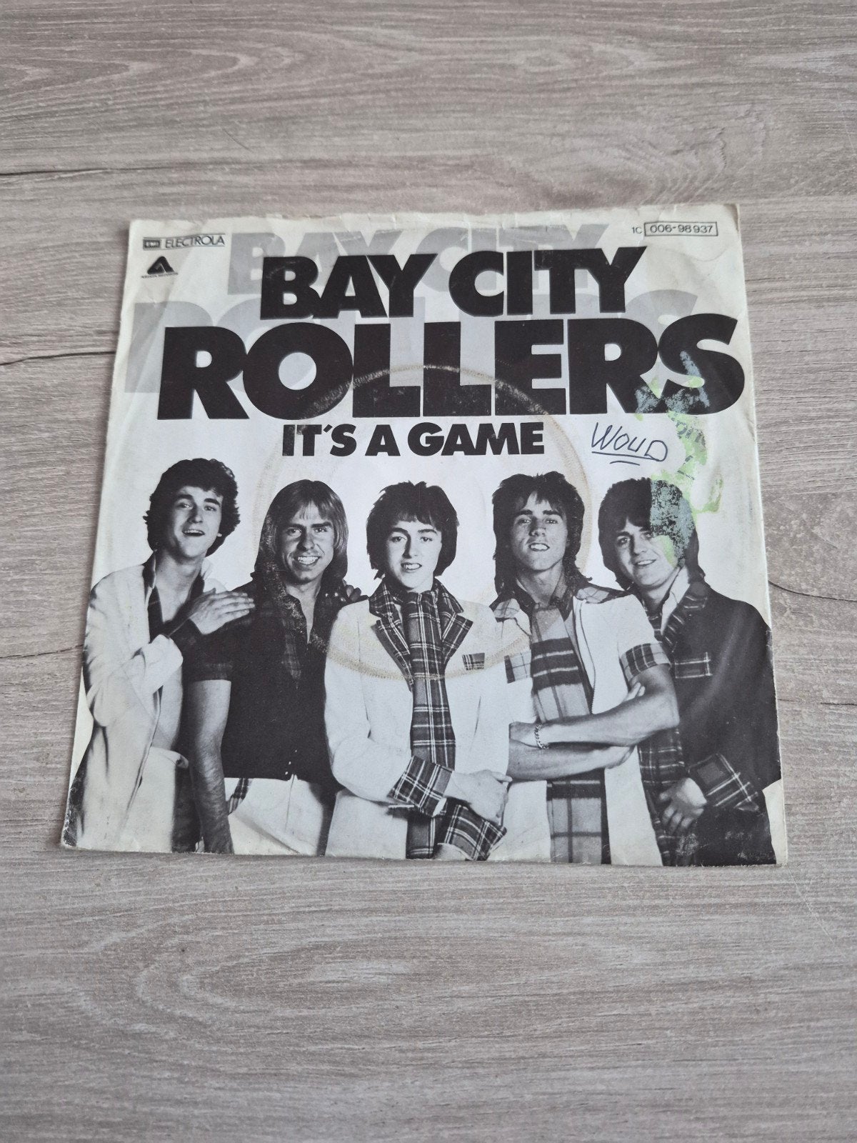 Bay City Rollers - It's a Game / Dance, Dance, Dance, Cd's en Dvd's, Vinyl Singles, Gebruikt, 7 inch, Ophalen of Verzenden, Pop