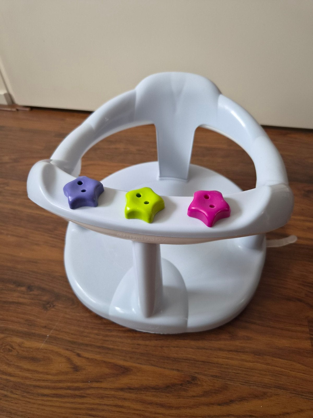Aquababy Badzitje met zuignappen en speelgoed, Ophalen, Gebruikt, Badzitje of Badring, Overige merken