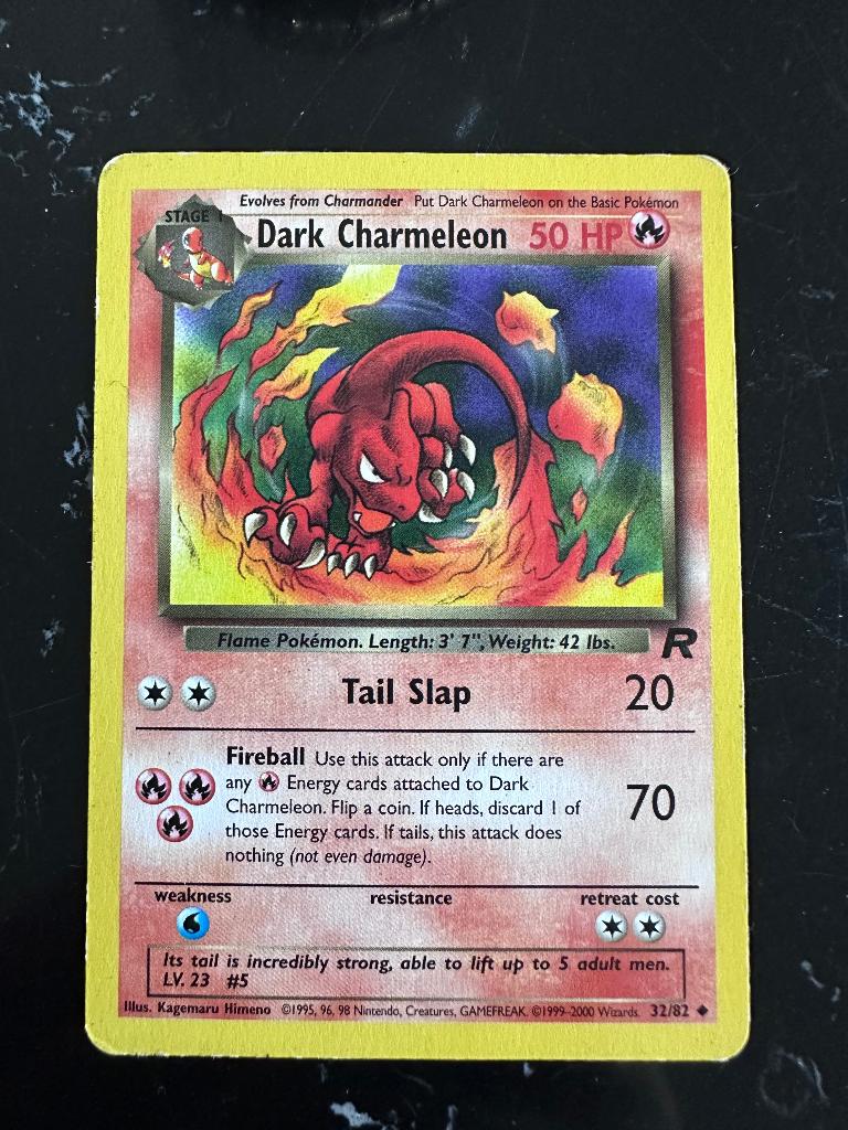 Dark Charmeleon, Ophalen of Verzenden, Gebruikt, Losse kaart