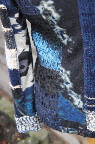 Vest blauw/ zwart Lulu-H mt M winter Vaste prijs AANBIEDING, Maat 38/40 (M), Blauw, Ophalen of Verzenden, Zo goed als nieuw