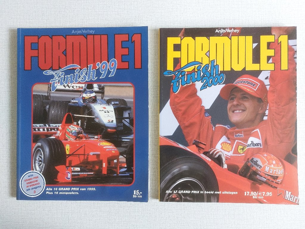 Formule 1 FINISH 1999 - 2002 van Anjès Verhey, Ophalen of Verzenden, Zo goed als nieuw, Formule 1