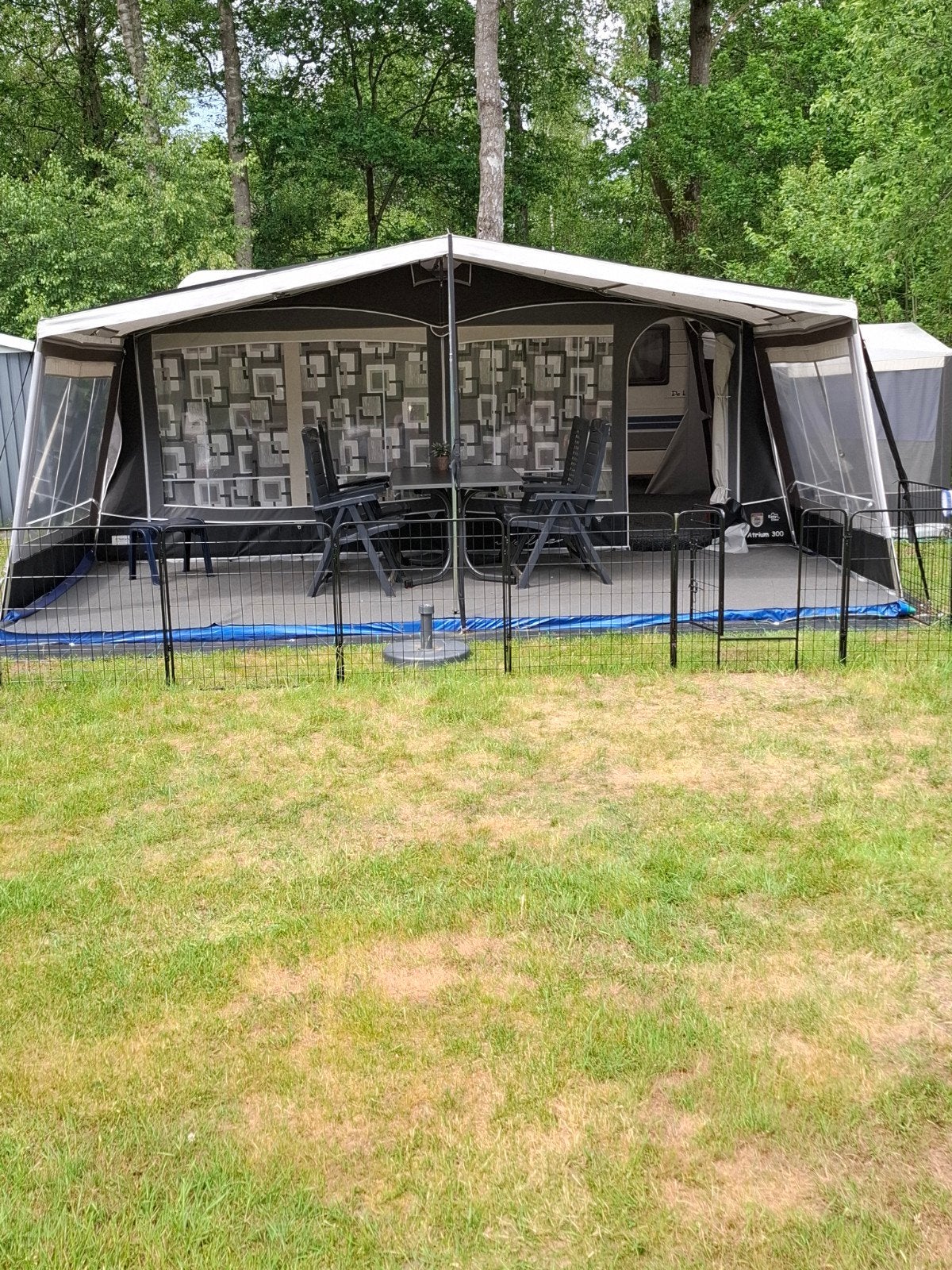 Te koop Nette Hobby met seizoenplaats, Overige typen, Koelkast, Rondzit, Hobby