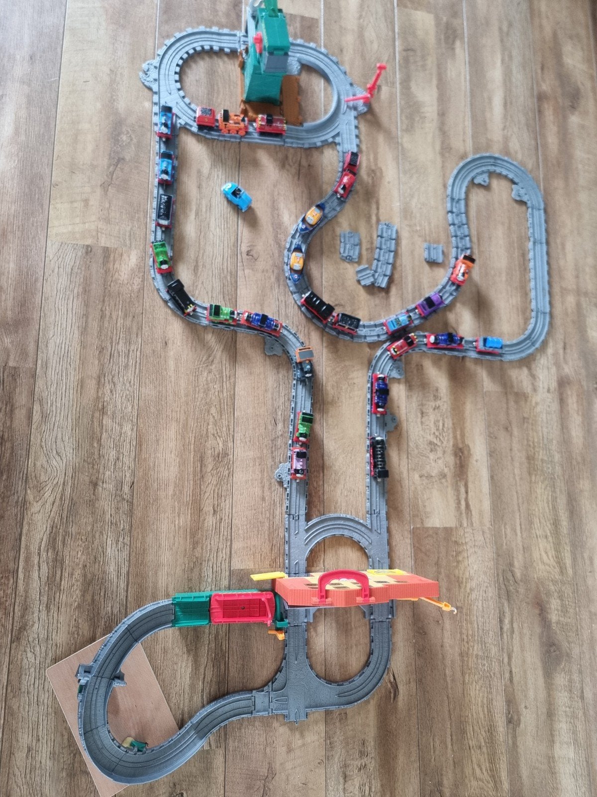 Thomas de Trein spoorbaan met Cranky de Kraan en meer, Ophalen of Verzenden, Gebruikt