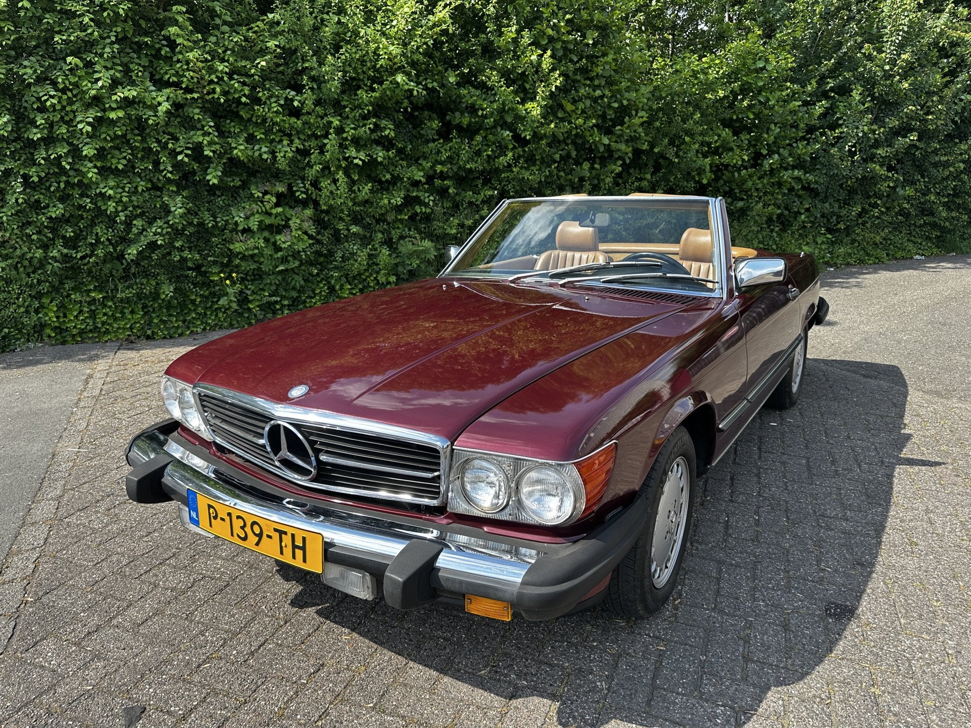 Mercedes-Benz SL-Klasse 560 SL (bj 1988, automaat), Auto's, Automaat, Achterwielaandrijving, 5600 cc, Cabriolet