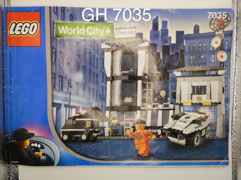 Lego 7035 Police HQ, Gebruikt, Overige thema's, Lego, Ophalen of Verzenden