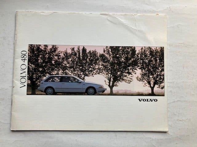 Volvo 480 Brochure - Originele Folder   1991   NL, Gelezen, Volvo, Volvo, Ophalen of Verzenden