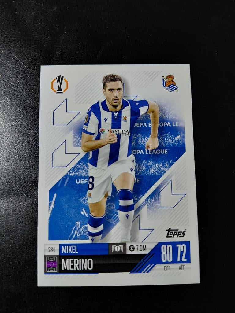 Mikel merino (real sociedad/arsenal) topps, Ophalen of Verzenden, Nieuw, Buitenlandse clubs, Spelerskaart