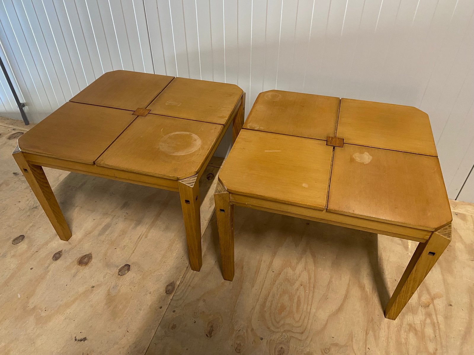 Set van 2 Salontafels, Ophalen, Minder dan 45 cm, Minder dan 55 cm, Gebruikt