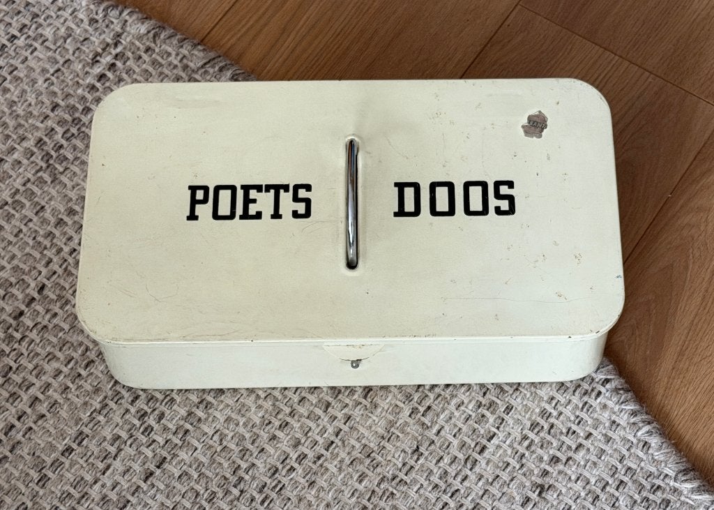 schoenenpoets doos van brabantia vintage, Ophalen of Verzenden