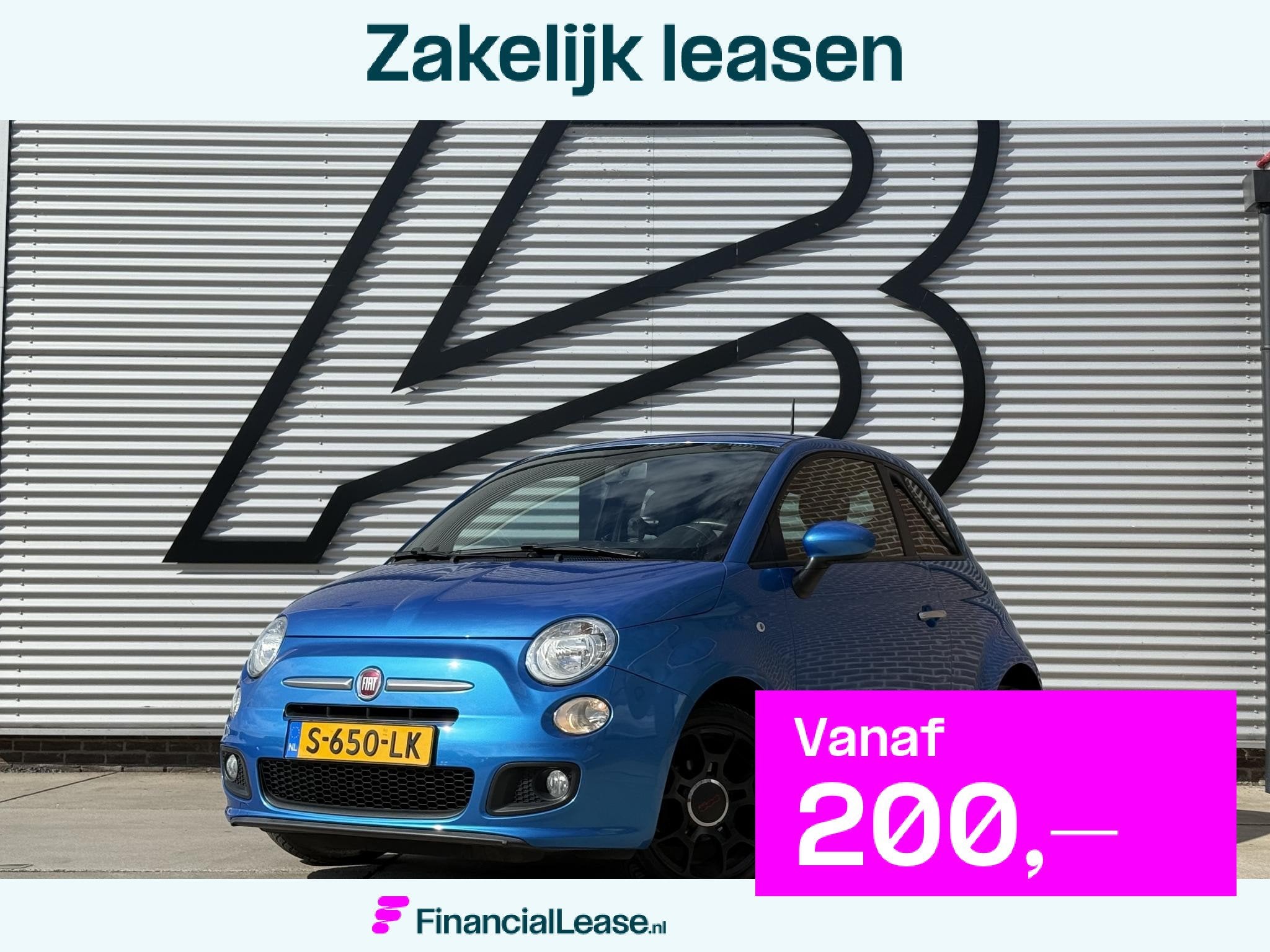Fiat 500 1.2 Lounge 1e Eigenaar|Airco|Elek Ramen|LM Velgen|A, Euro 5, Gebruikt, 1242 cc, 4 cilinders