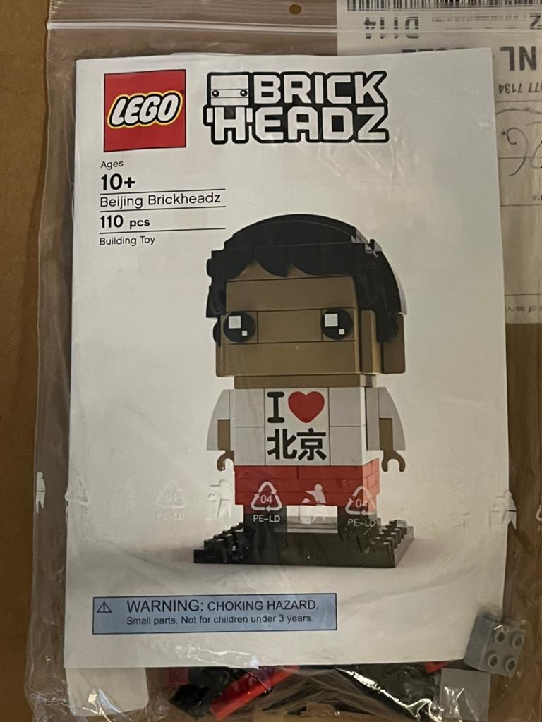 Lego Brickheadz 6278983 I love Beijing, BrickHeadz, Lego, Compleet, Nieuw