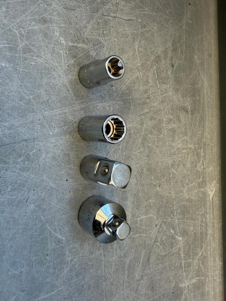 4x Facom dop 1/4, Ophalen of Verzenden, Zo goed als nieuw