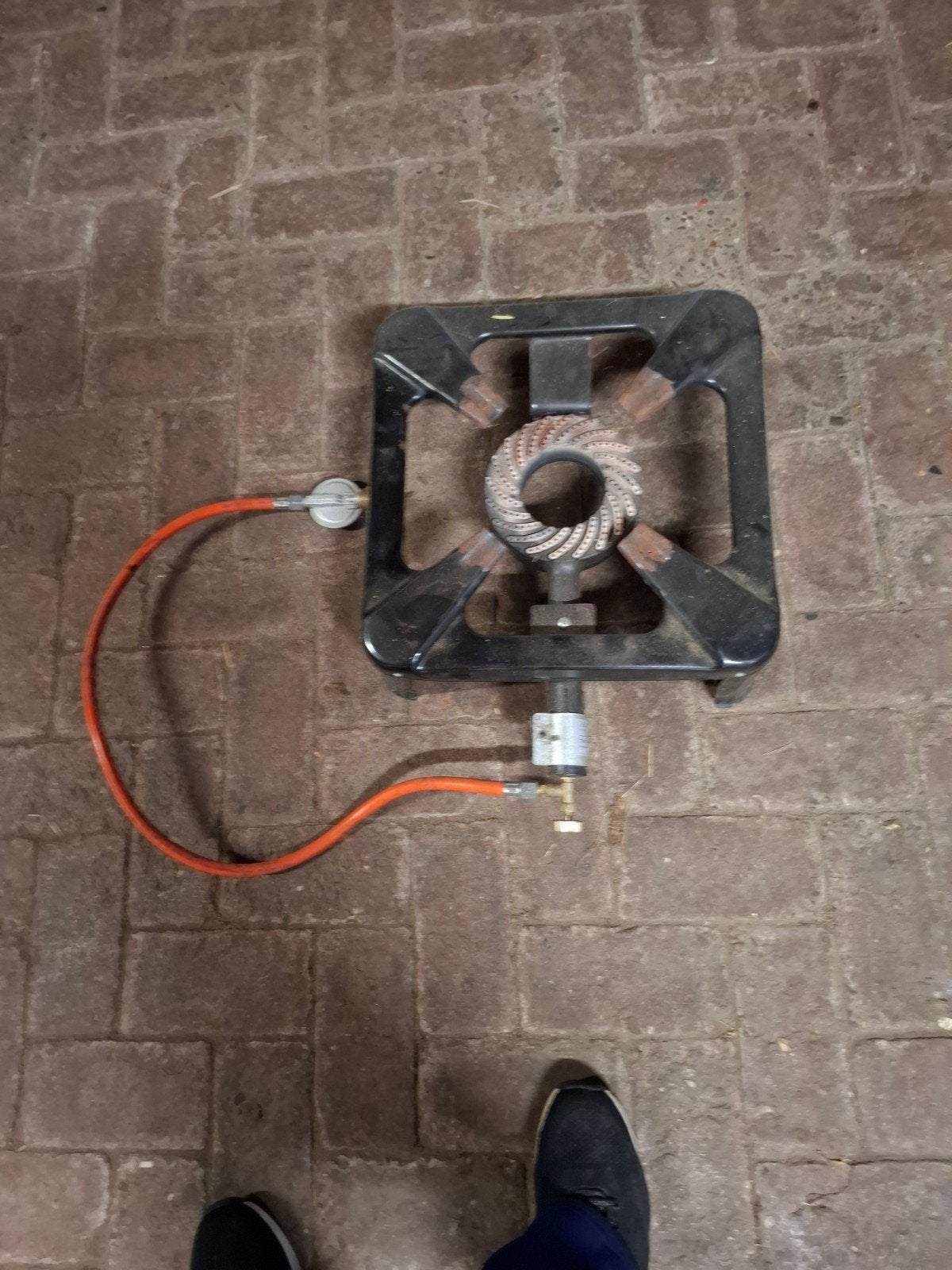 te koop gaspit, Ophalen