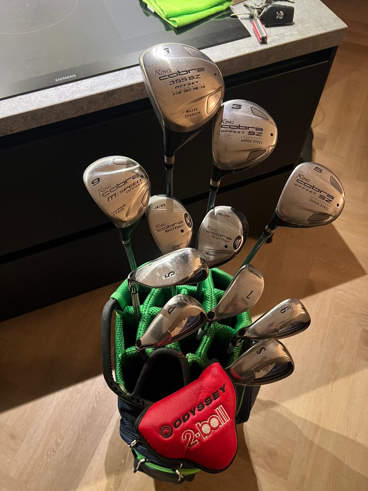 Damea golfset Callaway en Cobra, Sport en Fitness, Golf, Ophalen of Verzenden, Zo goed als nieuw, Set, Callaway