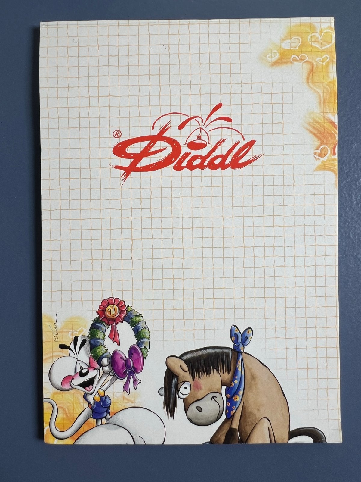 Diddl en Galupy Schrijfblok, Ophalen of Verzenden, Verschillende figuren, Nieuw, Papier, Kaart of Schrift
