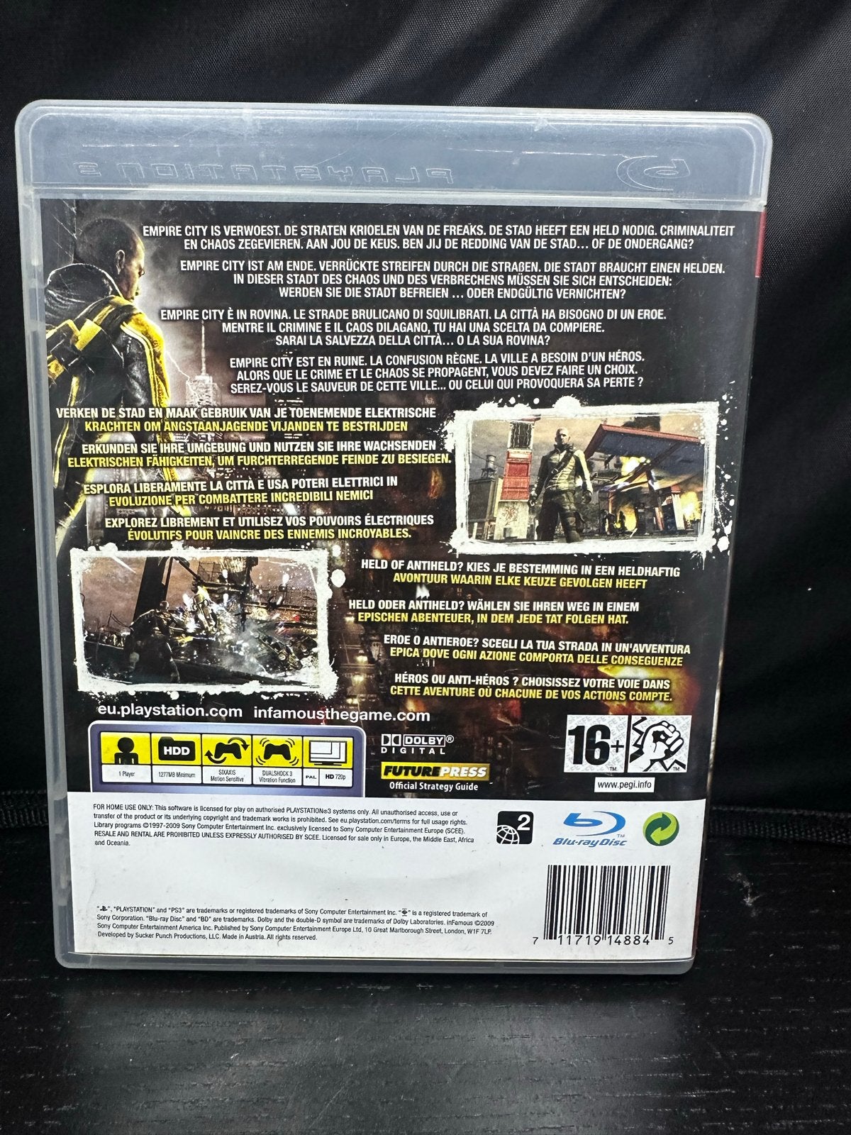 InFamous PS3 - Actie-avontuur game, Avontuur en Actie, F, Verzenden, 1 speler