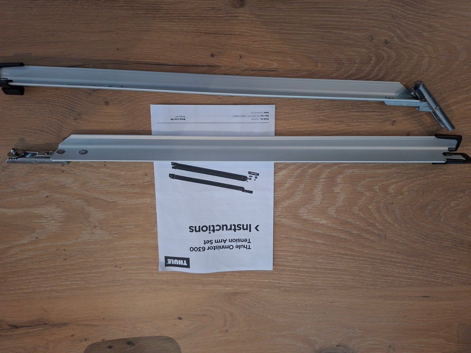 Thule Omnistor 6300 Spanarm Set, Ophalen, Nieuw