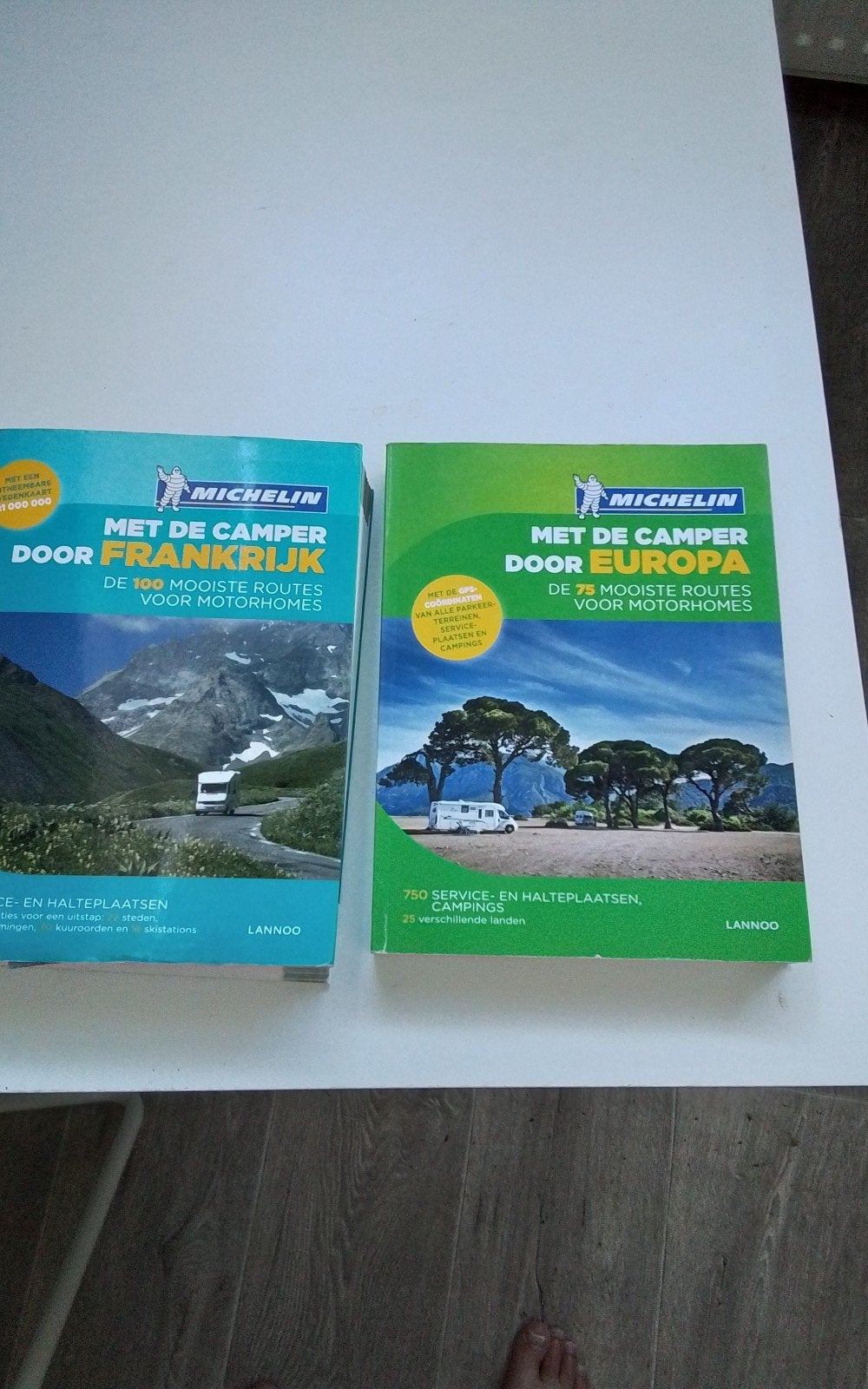 Michelin Campergidsen: Frankrijk & Europa (Lannoo), Ophalen, Michelin, Europa, Zo goed als nieuw