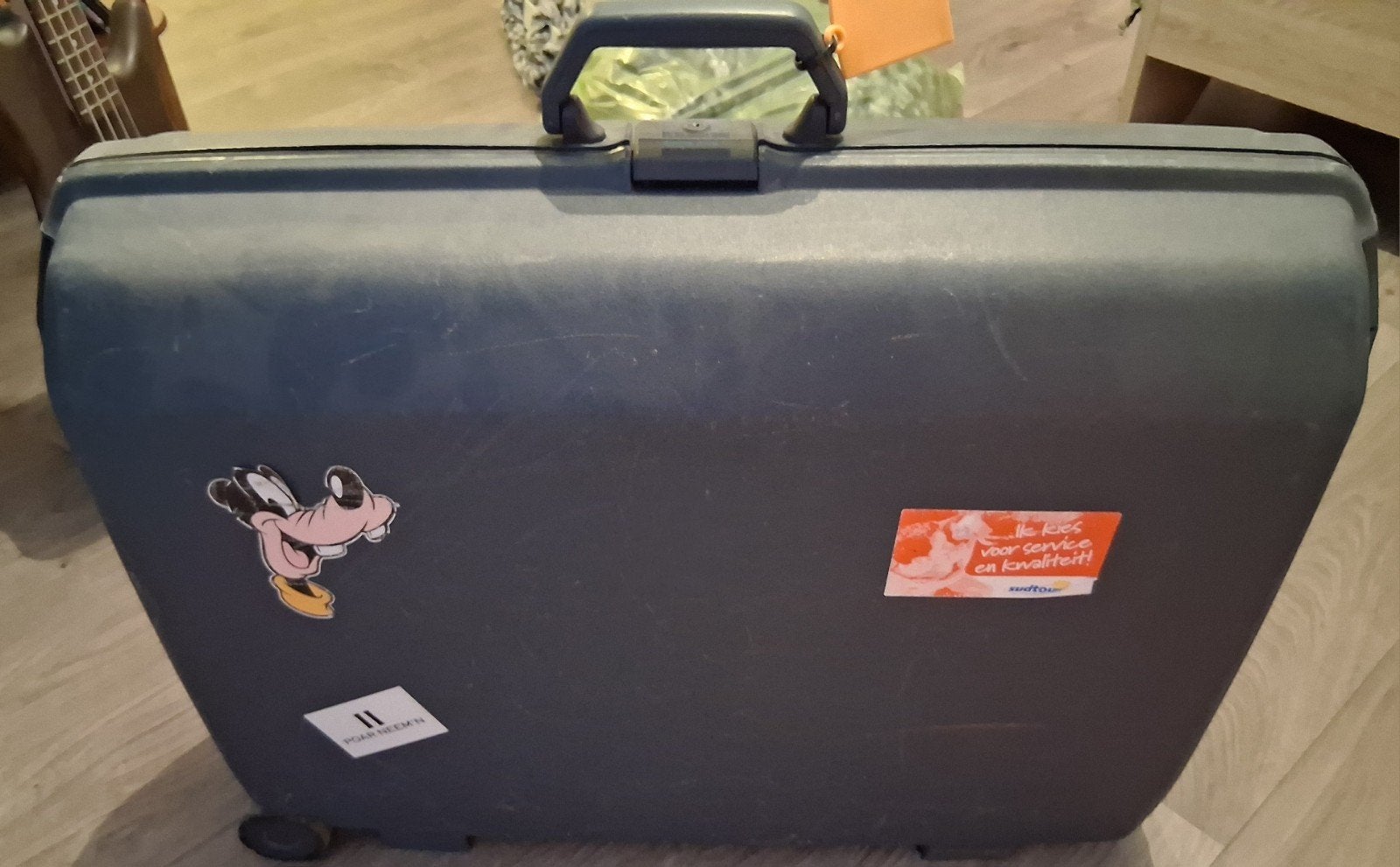Hardcase koffer Samsonite royal traveller.
70 x 60 x 20 cm
I, Ophalen, Gebruikt, Hard kunststof, 70 cm of meer