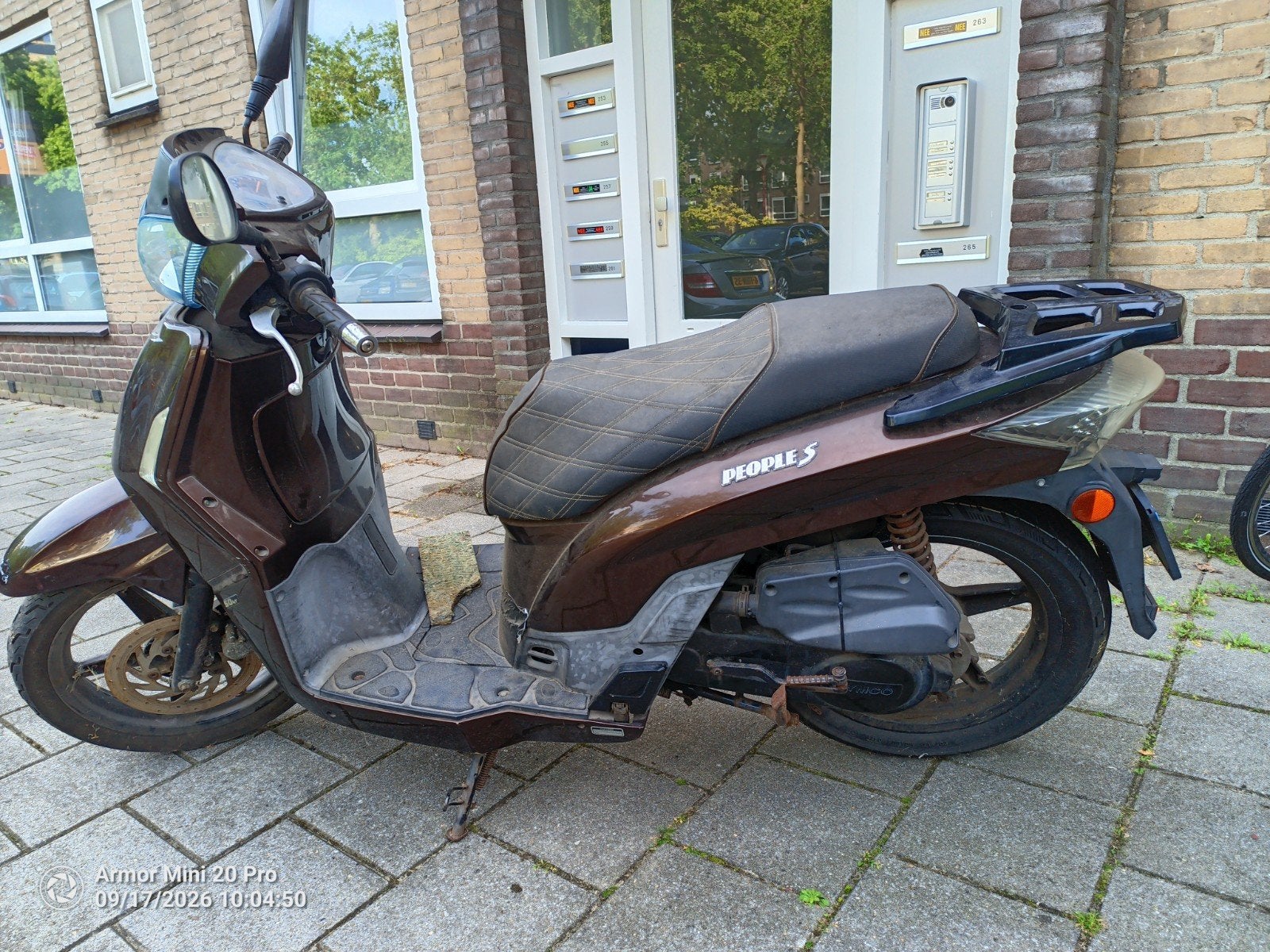 Kymco People Snorfiets voor onderdelen. Heeft WOK melding., Ophalen, Gebruikt, 49 cc, People S