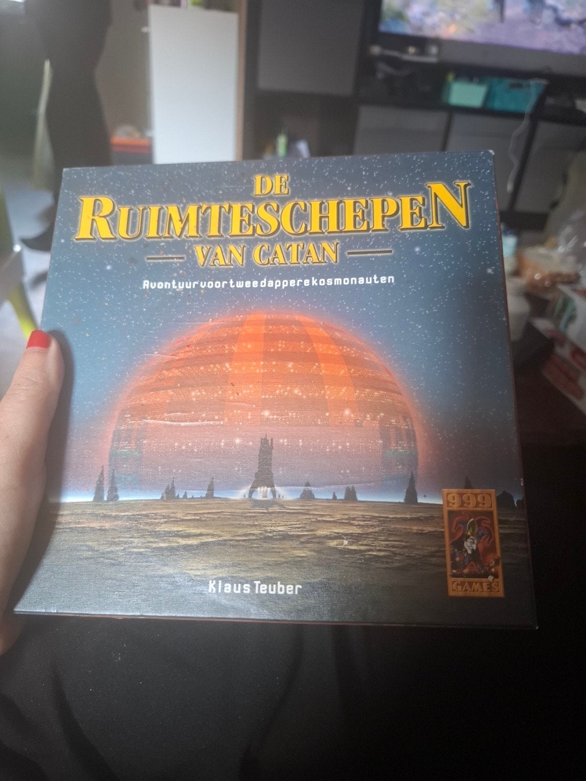 De Ruimteschepen van Catan - Avontuur voor 2 Kosmonauten, Hobby en Vrije tijd, Een of twee spelers, Ophalen, Gebruikt, 999 Games