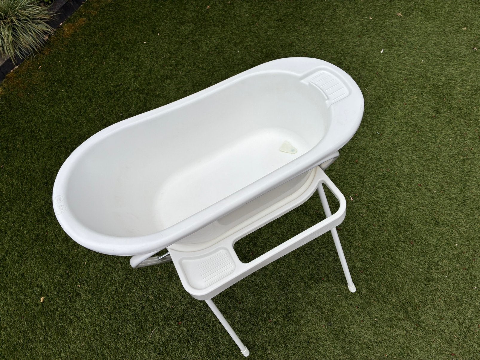 Baby badje met standaard, Kinderen en Baby's, Badjes en Verzorging, Gebruikt, Badje, Standaard, Ophalen