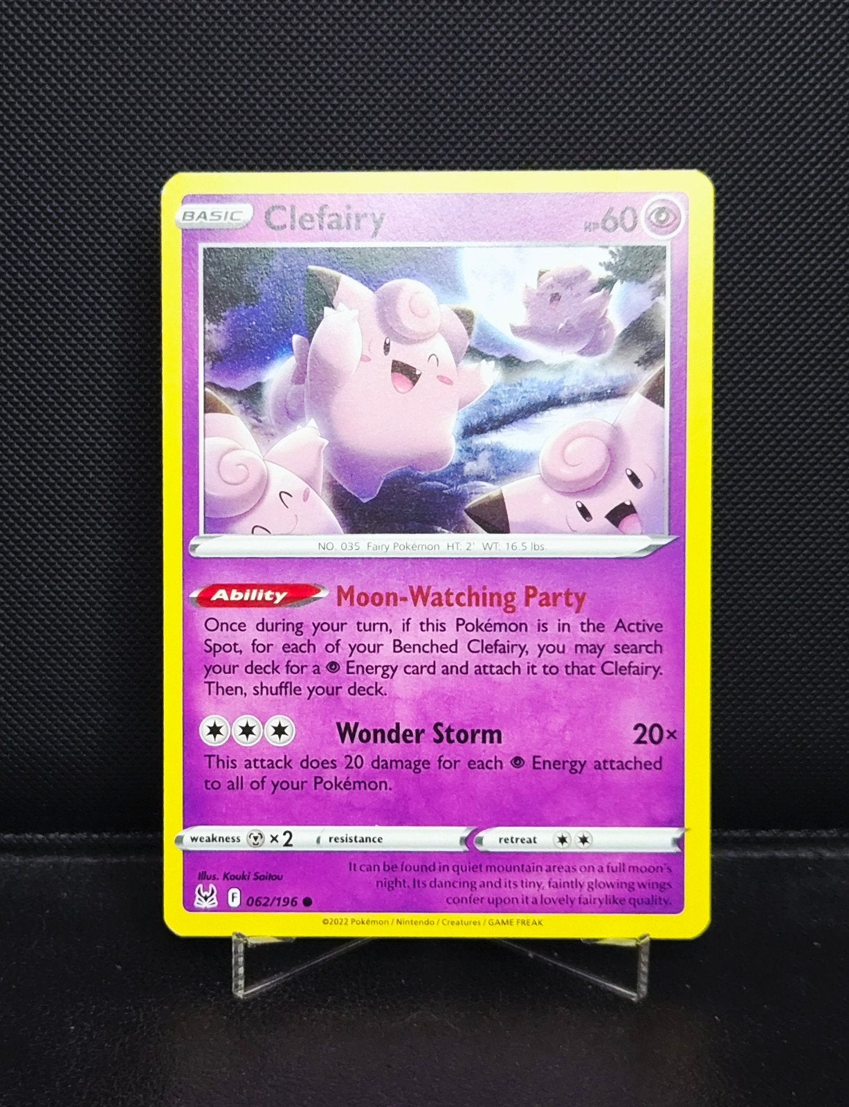 Clefairy 062/196 Lost Origin 2022 NM, Hobby en Vrije tijd, Verzamelkaartspellen | Pokémon, Ophalen of Verzenden, Zo goed als nieuw