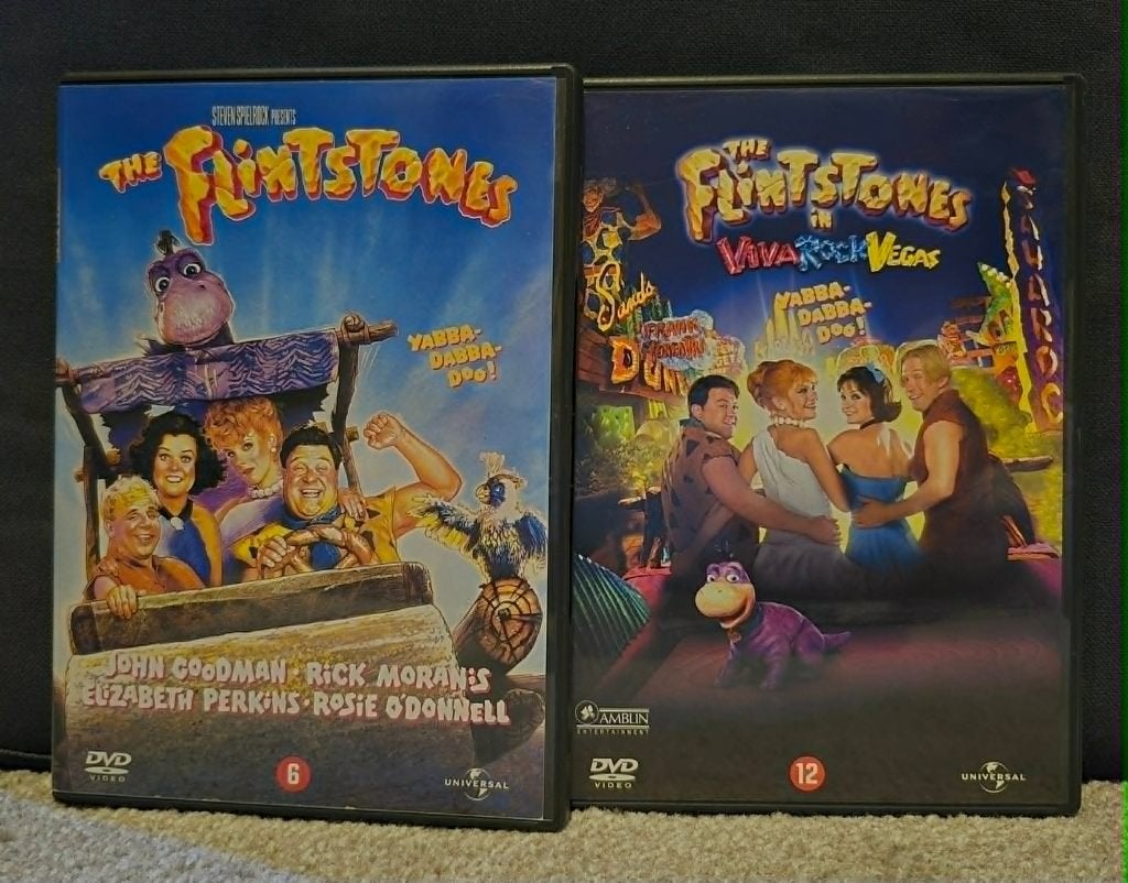 The Flintstones 1-2 (1994-2000), Vanaf 6 jaar, Ophalen of Verzenden, Zo goed als nieuw