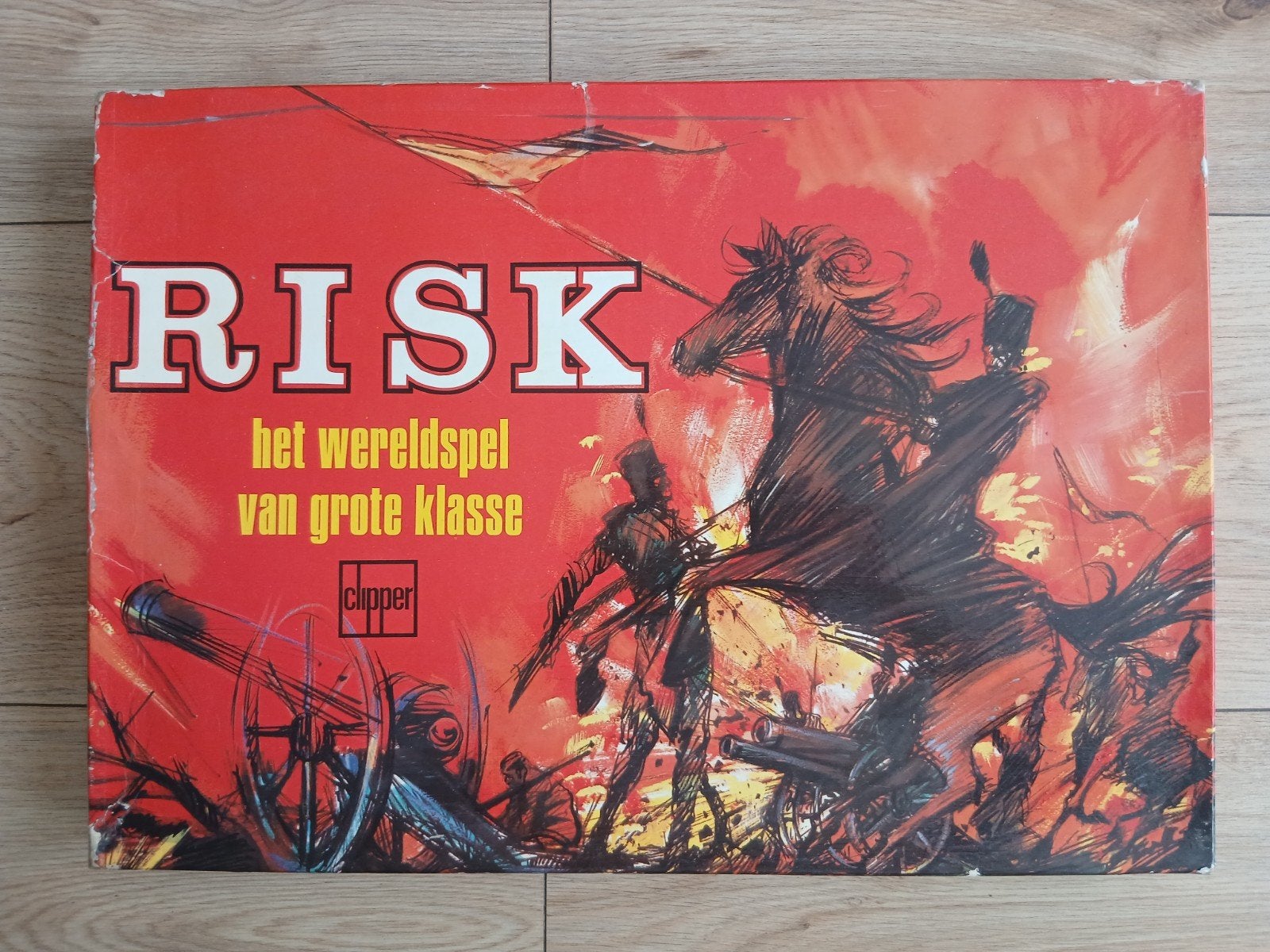 risk vintage, Vijf spelers of meer, Ophalen of Verzenden, Gebruikt, Clipper