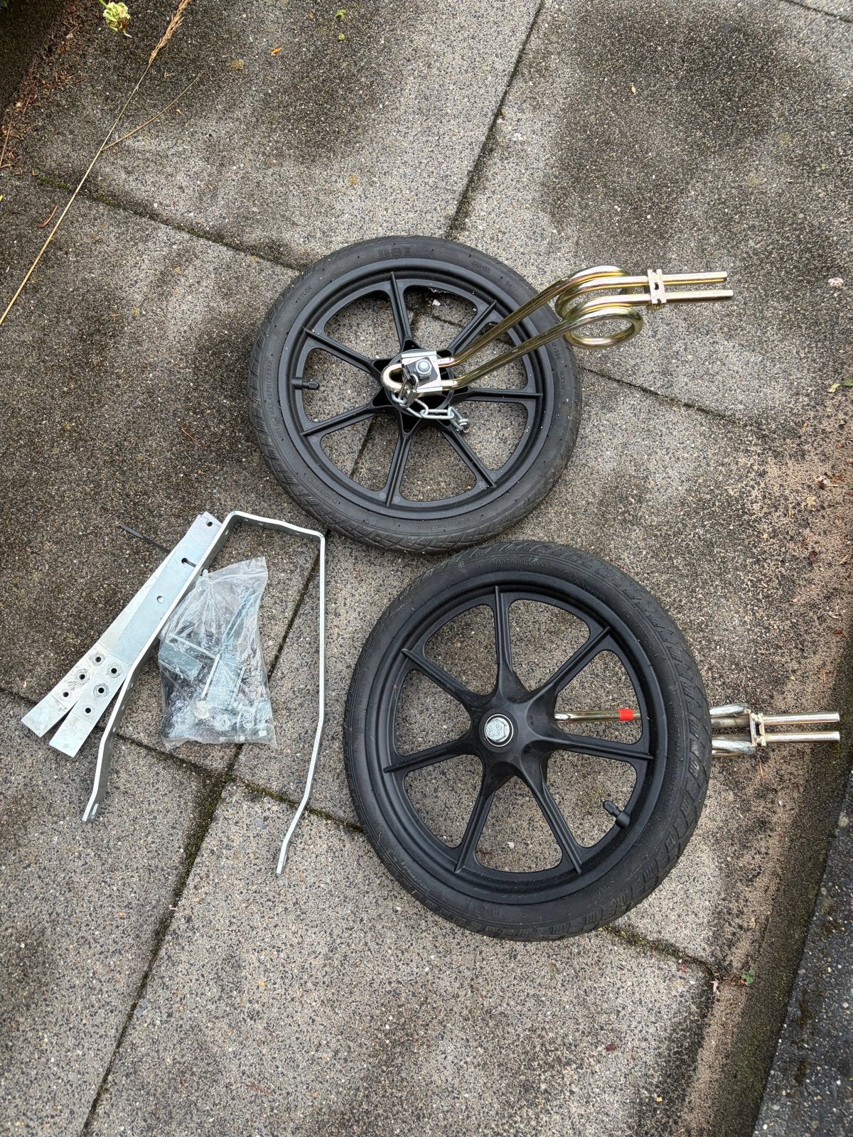Swinging Wheels zijwielen voor volwassenen, Ophalen of Verzenden, Zo goed als nieuw