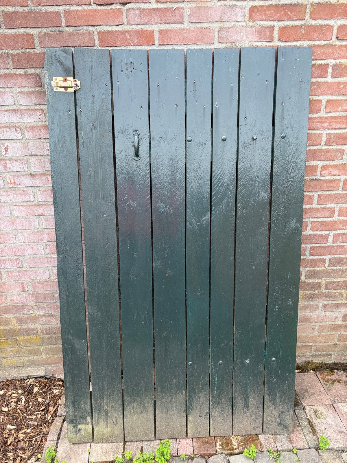 Tuinpoort 1.00m x 1.70m - Gratis af te halen, Tuin en Terras, Ophalen, Gebruikt, 100 tot 150 cm, Draaipoort