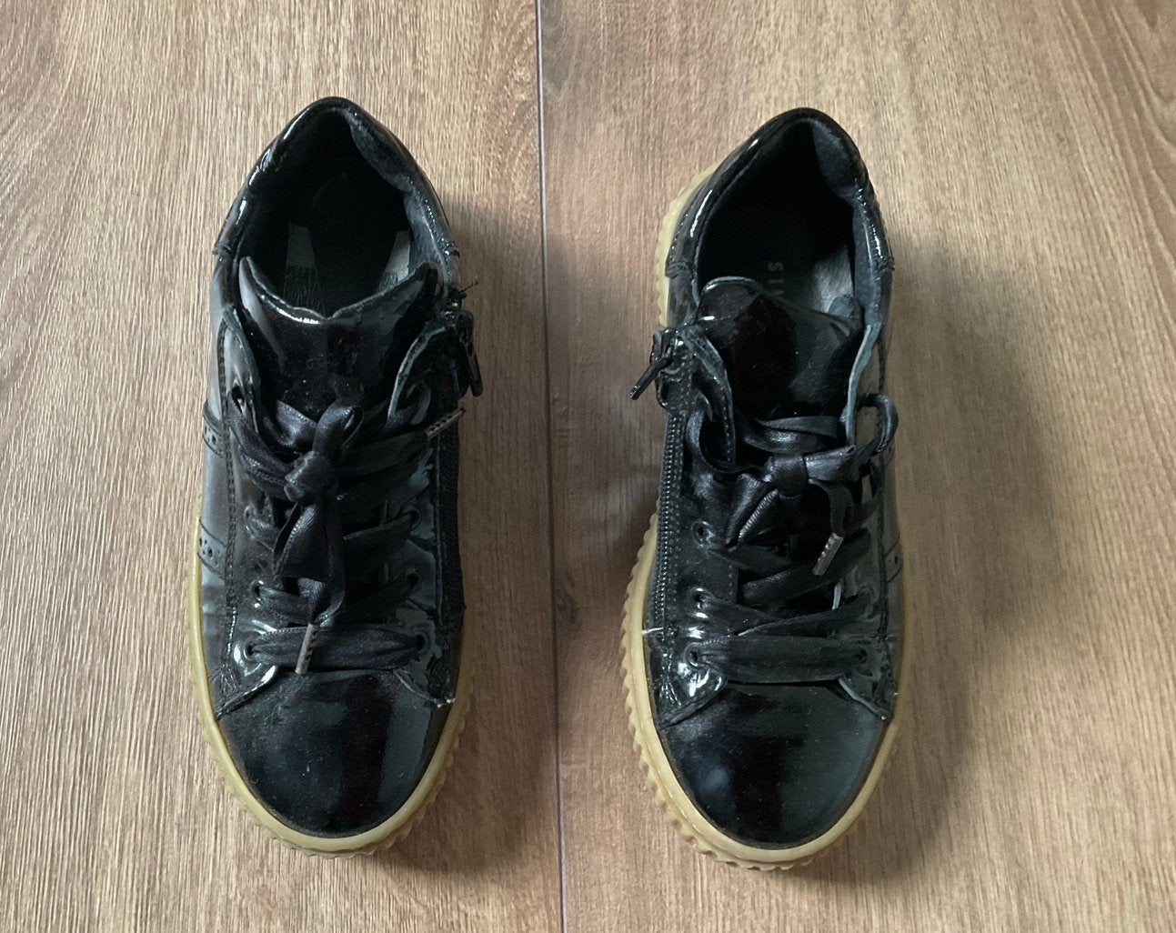 Zwarte lakschoenen van Simone Mathieu maat 33, Meisje, Schoenen, Ophalen of Verzenden, Zo goed als nieuw