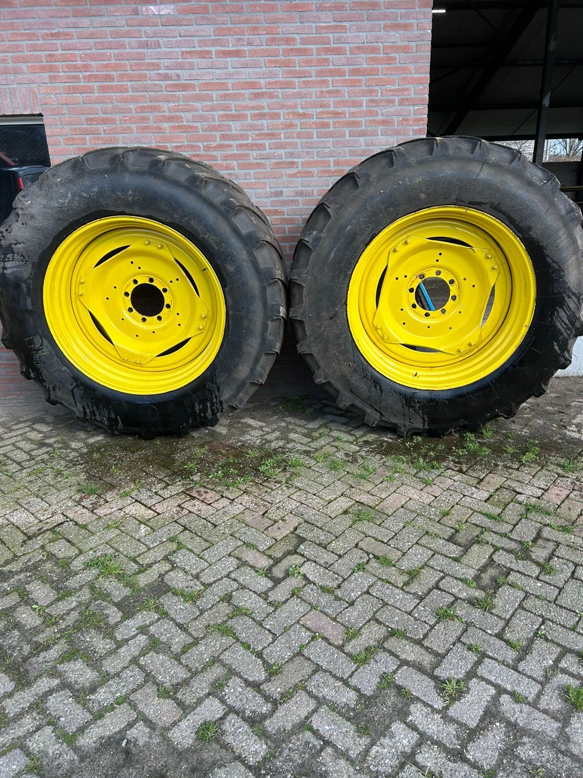 Tractor pulling banden, Ophalen