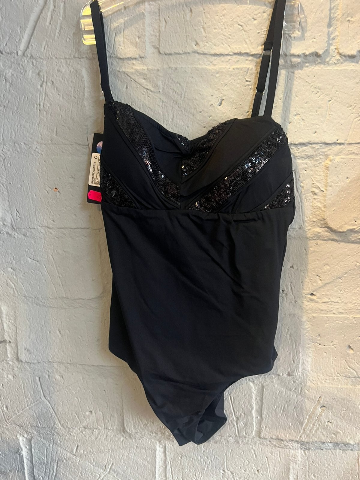 Andres Sarda badpak 36 70C NIEUW!! Nu €15, Ophalen of Verzenden, Nieuw, Zwart, Badpak