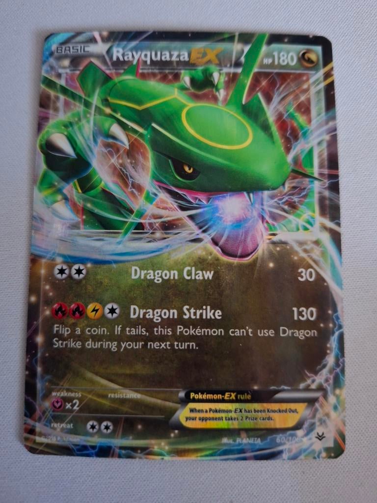 Rayquaza EX 60/108, Ophalen, Zo goed als nieuw