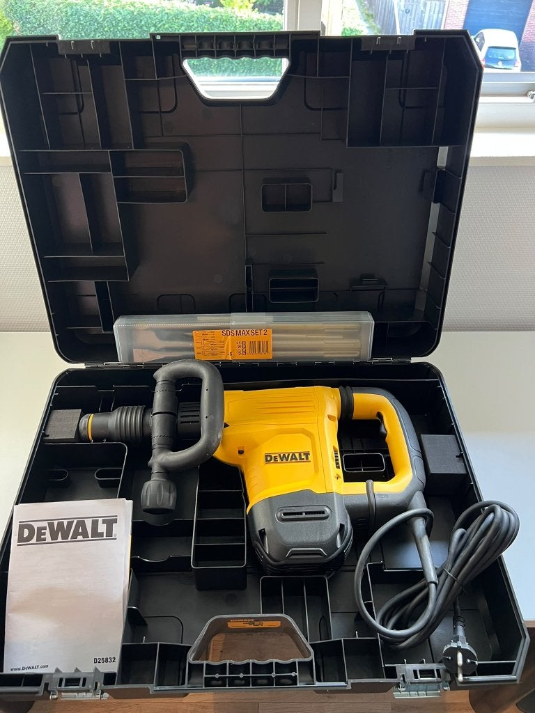 NIEUW: DeWalt D25832K-QS SDS-Max Breekhamer (8.5J) +koffer, Ophalen of Verzenden, Nieuw