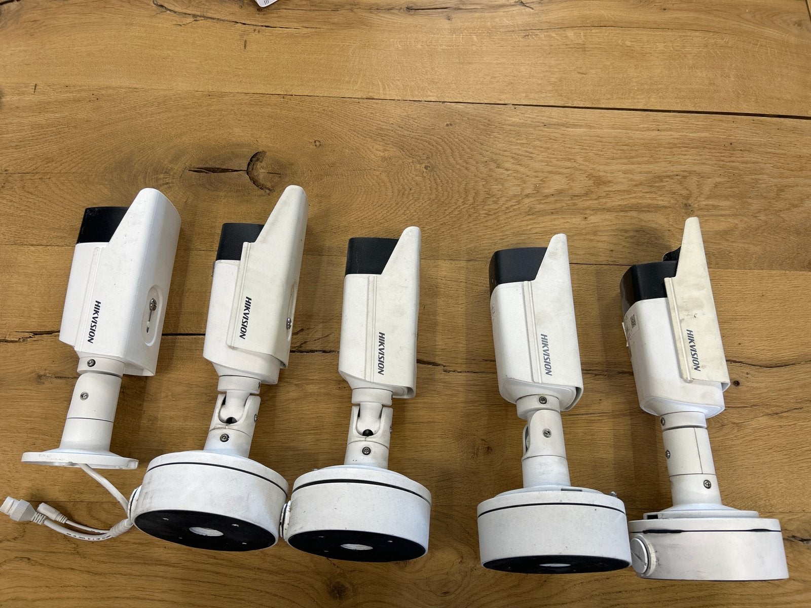 5x Hikvision IP Camera's (3x DS-2CD2T42WD-i8, 2x DS-2CD2T43G, Ophalen of Verzenden, Gebruikt, Buitencamera