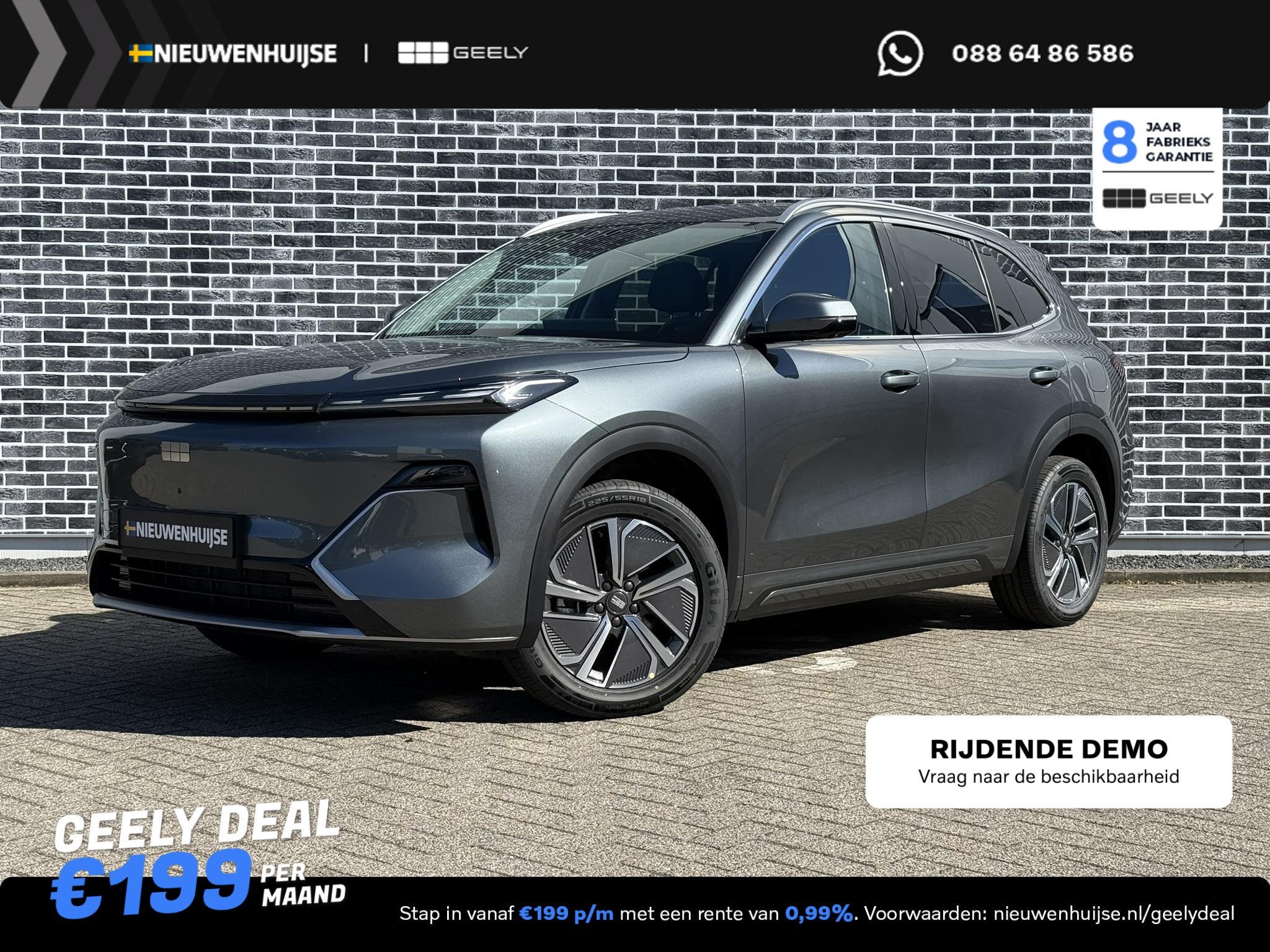 Geely Starray EM-i 1.5 Pro | 83km Elektrisch bereik | Verw.