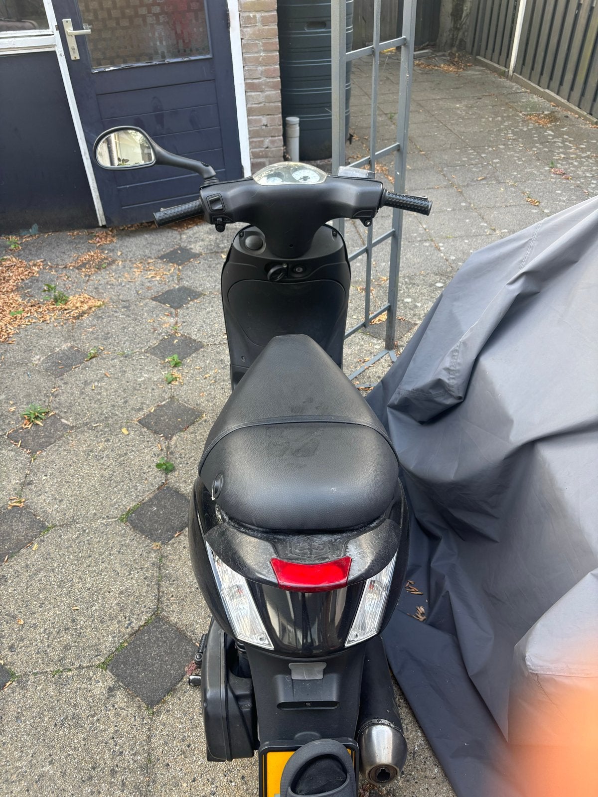 Piaggio Zip Scooter - Zwart, Goed Onderhouden, Ophalen, Piaggio, Gebruikt, Benzine