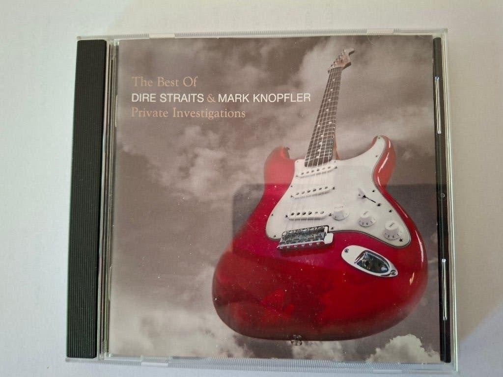 Cd the Best of Dire straits  & Mark Knopfler, Ophalen of Verzenden, Gebruikt, Rock, Inclusief boekje