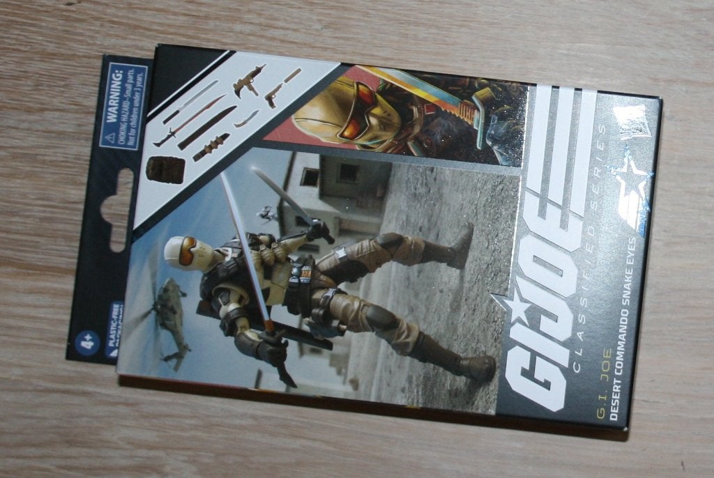 Gi Joe Classified Desert Commando Snake Eyes, Ophalen of Verzenden, Nieuw