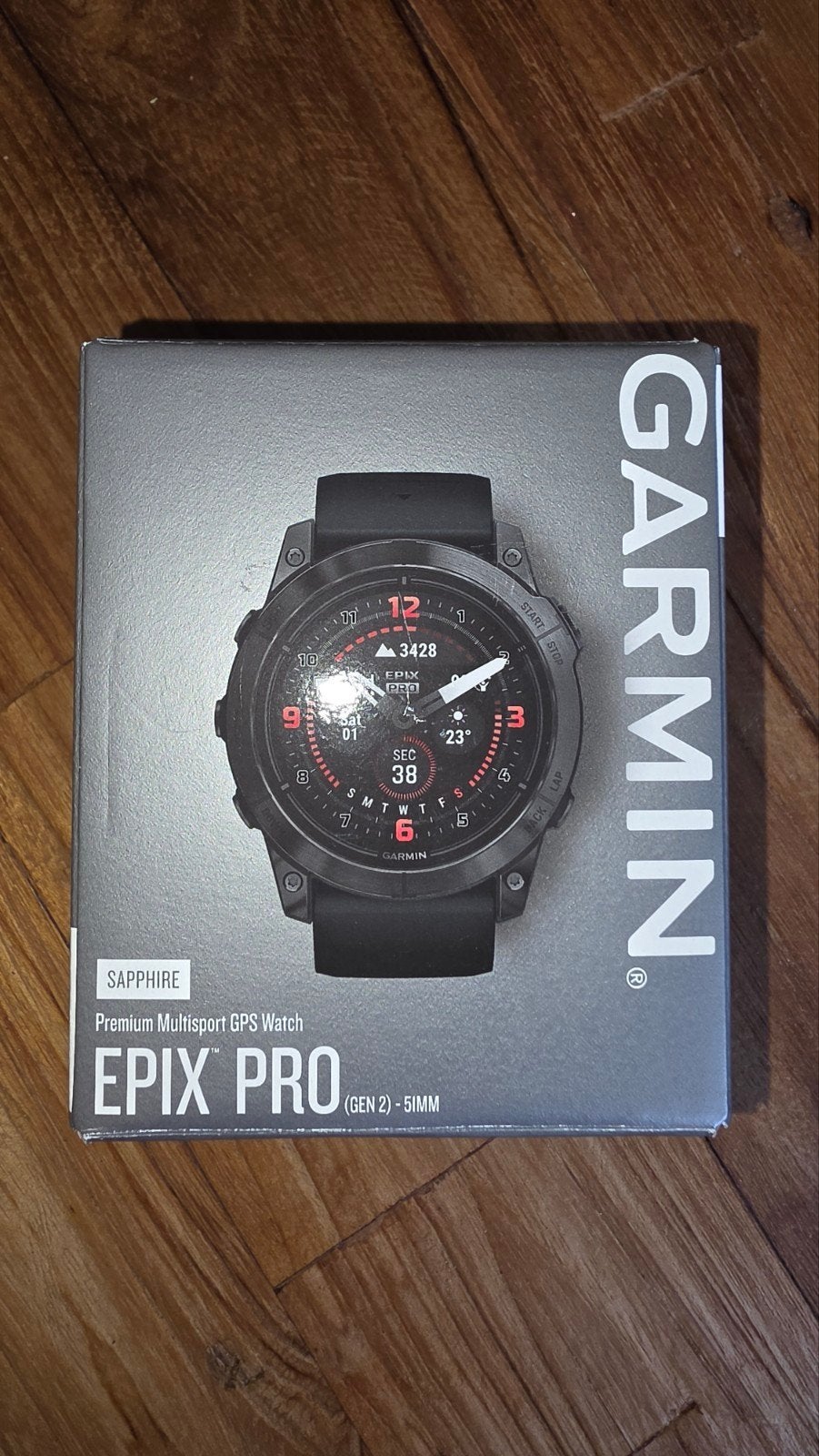 Garmin Epix Pro (Gen 2) - 51mm Sapphire Multisport Horloge, Ophalen, Zwart, Garmin, Zo goed als nieuw