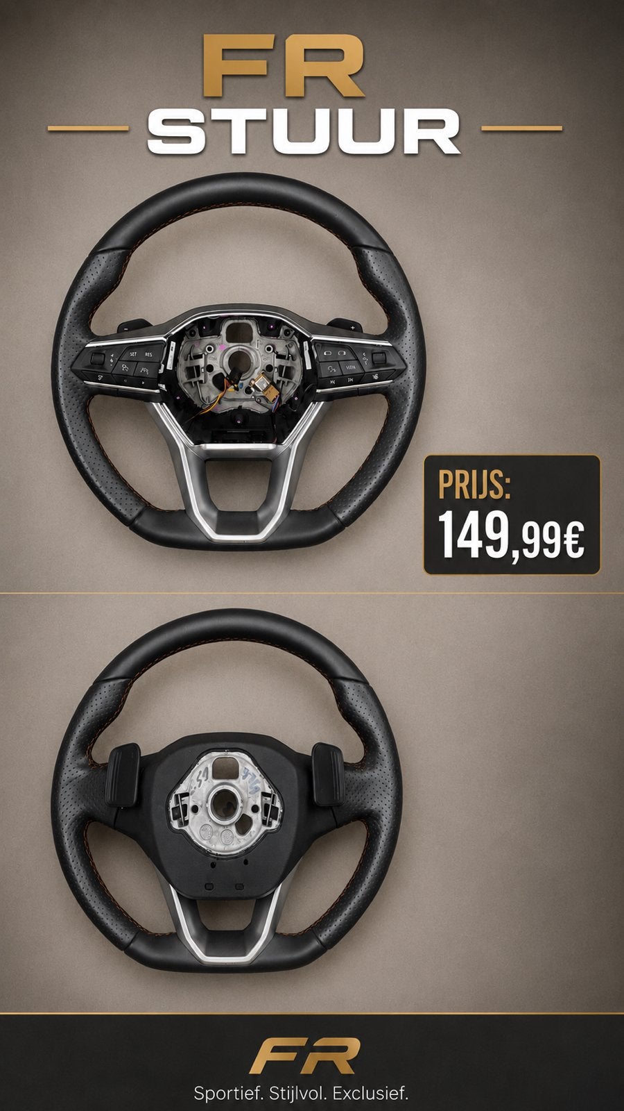 FR Sportstuur, Ophalen of Verzenden, Nieuw, Seat
