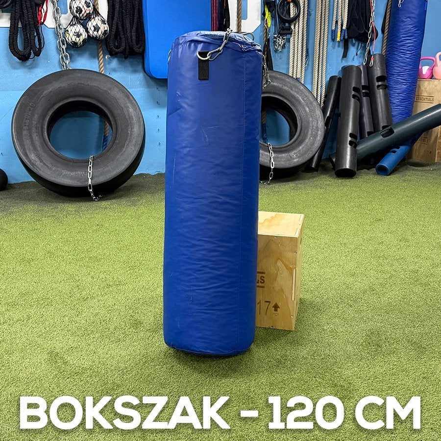 Bokszak Classic Blauw - 120 cm - Diameter 35 cm, Sport en Fitness, Overige, Vechtsportmateriaal, Zo goed als nieuw, Groter dan maat XL