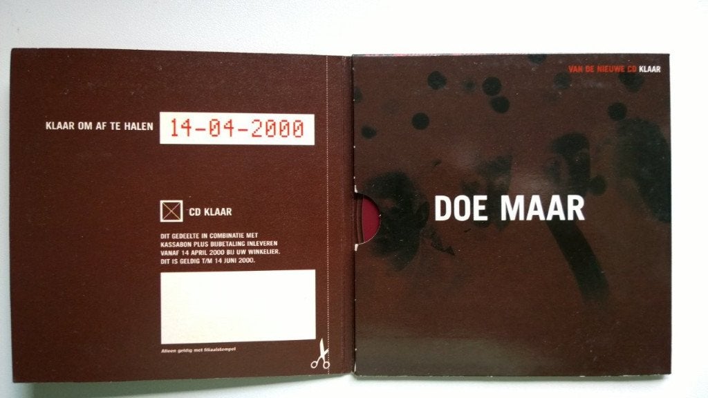 Doe Maar - Doe Maar Is Bijna Klaar! (Promo), Ophalen of Verzenden, Zo goed als nieuw, Pop, Album